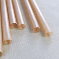 Cuillère écologique compostable gobelet boisson décorations intéressant rétractable boire avec 3mm Boba pailles à boire en plastique