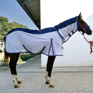 <span class=keywords><strong>Couverture</strong></span> d'été pour <span class=keywords><strong>cheval</strong></span> de haute qualité, couvertures pour chevaux avec col amovible, <span class=keywords><strong>imperméable</strong></span> pour protéger des moustiques - Product Image 4