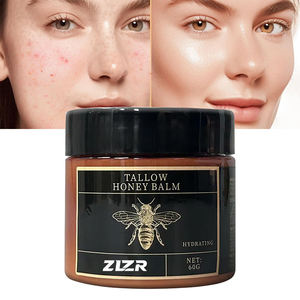 Crème hydratante personnalisée pour peaux sensibles, beurre corporel, suif de bœuf nourri à l'herbe, baume au miel, glycérine, collagène, tous types de peau - Product Image 1