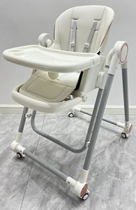 Chaise haute pour bébé réglable en plastique OEM, chaise haute pour tout-petits, meubles de salle à manger pour bébé avec <span class=keywords><strong>ceinture</strong></span> de sécurité - Product Image 6