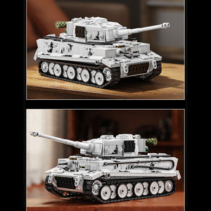 <span class=keywords><strong>1</strong></span>/28 échelle 1736 pièces brique jouet éducatif pour enfants garçon 2025 nouveautés Moc <span class=keywords><strong>tigre</strong></span> réservoir militaire véhicule modèle bloc de construction - Product Image 5