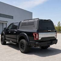 Capot de camionnette imperméable, léger, en acier, verrouillable, sans perçage, pour F150 GMC Hilux Dodge Ram 1500/2500 Rambox