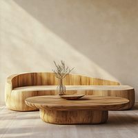 Canapé d'angle convertible moderne deux places avec structure en bois, rembourré, éco-responsable, dossier capitonné, réglable, personnalisable, mobilier de villa
