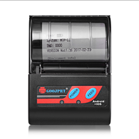 Printer Thermal Mini Nirkabel Portabel 58mm 230dpi 1500mAh 7.4V Baterai Lithium Isi Ulang Tersedia