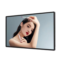 Pantalla LCD de Pared HONGNUO de 32-70 Pulgadas, Vidrio Templado, Aleación, Ángulo de Visión Amplio de 169°, Pantalla Digital Interior para Publicidad