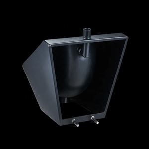 <span class=keywords><strong>Urinoir</strong></span> mural en acier inoxydable de couleur noire mate de conception personnalisée - Product Image 4