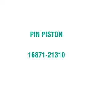 PISTÓN PIN 1687121310 16871-21310 PARA MOTOR DIESEL KUBOTA