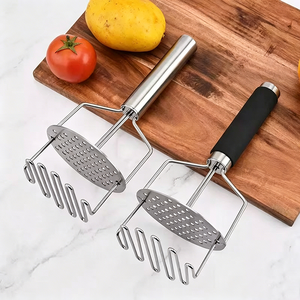 Heavy Dual-<strong>Press</strong> Stainless Steel Potato Masher and Ricer for Mashing Baby Food Vegetable and <strong>Fruit</strong> <strong>Press</strong> - Product Image 6