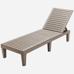 Mobilier de <span class=keywords><strong>jardin</strong></span> Chaise longue de <span class=keywords><strong>jardin</strong></span> en bois et <span class=keywords><strong>plastique</strong></span> Chaise longue de plage en <span class=keywords><strong>plastique</strong></span> - Product Image 2