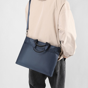 Bolso de Nailon para Portátil, Maletín de Negocios, Bolso de Viaje, Gran Capacidad, para Damas y Caballeros, 14 Pulgadas, Clásico, Ejecutivo - Product Image 6