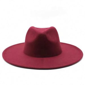 Sombrero Fedora de Ala Ancha Plana de Poliéster, Estilo Jazz, Unisex, Talla Grande, Color Personalizado, para las Cuatro Estaciones, Fiestas al Aire Libre, Pesca - Product Image 5