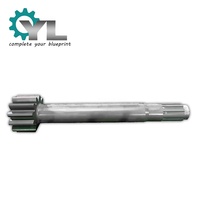 Arbre d'engrenage OEM personnalisé pour pelle hydraulique EKGs 12 11075.28.153 34XH1M