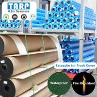 Bâche industrielle 1100D en fil tricoté enduit PVC JS, teintée, pour rideaux latéraux de camion, robuste, imperméable, coupe-vent, poids moyen