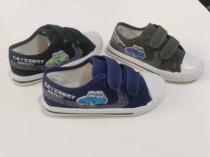 Nhà Máy Tùy Chỉnh Trẻ Em Cổ Điển Tiêm Giày Vải Thoải Mái Giản Dị Ngoài Trời Trường Thể Thao Giày Cho Trẻ Em - Product Image 3