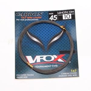 Wewfox 10m linee da pesca Anti-morso filo di acciaio al carbonio linee di affondamento del piombo - Product Image 5