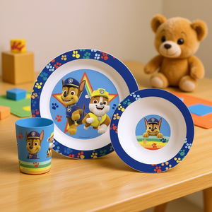 Juego de Desayuno de Paw Patrol, 3 Piezas, Plato, Tazón y Taza, Vajilla Infantil - Product Image 3