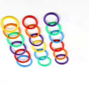 Anelli colorati per raccoglitori a fogli mobili anelli per libri in plastica 15mm, 21mm, 26mm, 29mm, 31mm, 40mm, 49mm