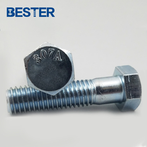 Đặc điểm kỹ thuật cao thép không gỉ ASTM A409 A307 M12 <span class=keywords><strong>M13</strong></span> M20 M29 M6 M26 M29 5mm 8mm 45mm 8.8 Titan Hex Bu lông đầu - Product Image 1