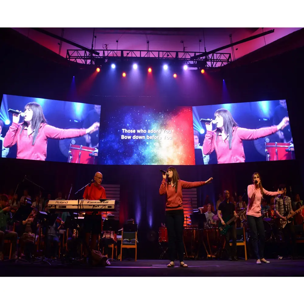 High refresh P2.6 P2.97 Indoor Outdoor Concert Stage Led panel display P4.81 P3.91 Event Rental Led display screen Video Wall