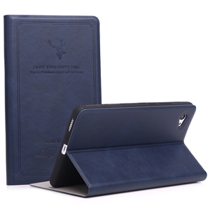 Nhà sản xuất Hot Bán chống sốc PU Chất liệu hppy thời gian cuốn sách bìa cho T700 T800 Tab S4 Tablet Bìa - Product Image 2