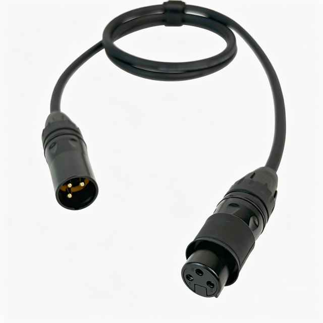 FCONNR 3 Pin IP65 Waterproof DMX Cable