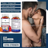 Gummies de suppléments Ausreson OEM à marque privée : Extrait de Racine d'Ashwagandha, Curcuma, Vitamine D et Magnésium