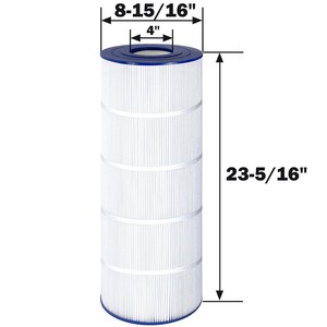 Cartucho de Filtro para Spa y Piscina Berman, 8-15/16 X 23-5/16 Pulgadas, Compatible con PlfpXst150 Cc1500 Fc 1287 - Product Image 1