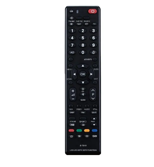 E-t919 واحدة العلامة التجارية العالمي التلفزيون مع Lcd جهاز التحكم عن بعد في التلفزيون