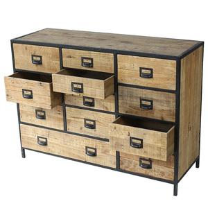 XZ-23376 Hiện Đại Sang Trọng 12 Ngăn Kéo Rắn Gỗ Cổ Điển Nhà Phòng Khách Đồ Nội Thất Lưu Trữ Ngực Cho Phòng Ngủ Lưu Trữ Tủ - Product Image 4