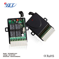 Unidad de Controlador de Operador de Puerta Automática Corredera y Batiente, Código Abierto, Código Variable, CA CC 12V 24V, Radio RF Universal