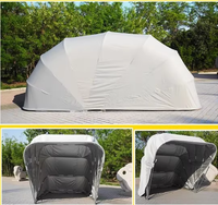 Accessoires automobiles OEM : Auvent de voiture rétractable d'extérieur avec télécommande et protection UV, abri de voiture original