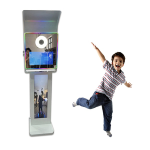 Professional Infinity Mirror Photo Booth Photo Booth Vintage Machine Mirror Photo Booth Software Led Touch Screen - Product Image 1