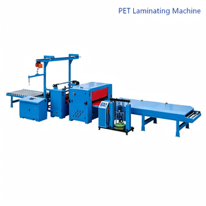 Ligne de laminage automatique de colle PUR pour le travail <span class=keywords><strong>du</strong></span> bois de 1250 mm, laminateur de film PET/PVC haute brillance pour panneaux MDF/bois-plastique/métal - Product Image 1