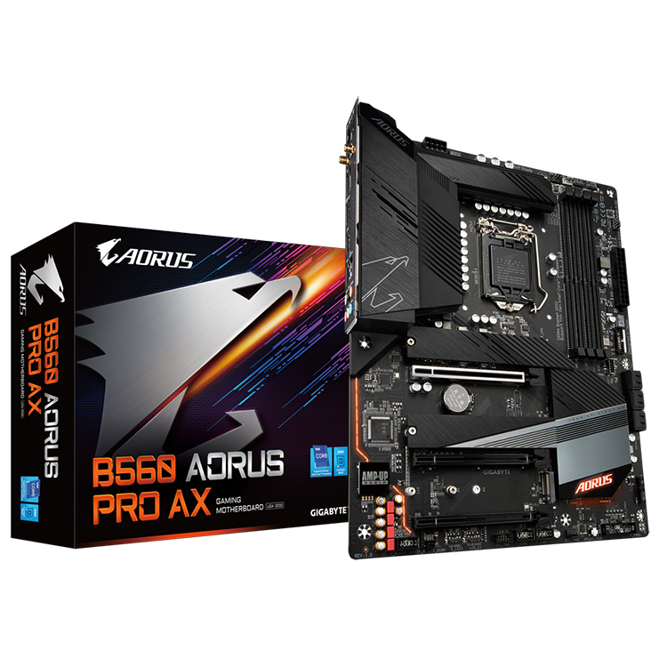 GIGABYTE B560 AORUS PRO AX Motherboard - Intel CPU Support