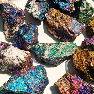 Venta al por Mayor de Cristales Crudos de Alta Calidad, Borneita Arcoíris en Bruto, Especímenes Minerales para Colección - Product Image 5