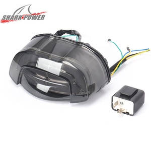 Nueva llegada de la alta calidad de la motocicleta LED luz de freno luz de giro de la lámpara de cola para <span class=keywords><strong>HONDA</strong></span> CB650R <span class=keywords><strong>CBR300R</strong></span> - Product Image 2