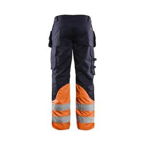 Blaklader กางเกงทำงานขายาวหลาย148915138953D116สีกรมท่า/ส้ม-ฌอง7330509720714กันไฟ - Product Image 2