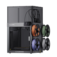 3D-принтер Flashforge Creator 5 110V Pro с 4-мя сменными головками и закрытым корпусом для многоцветной печати |   В 500 раз быстрее, без отходов и перепусков