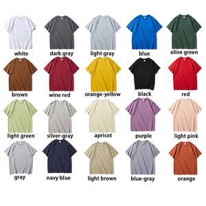 T-shirts personnalisés DTG, coton lourd 280 g/m², impression de logo surdimensionné, t-shirts personnalisés pour hommes - Product Image 3