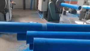 Tuyau en PVC-U rond de 4 pouces de diamètre extérieur, 3 pouces de diamètre intérieur, anti-corrosion, pour l'irrigation et la plomberie, longueur de 6 m, couleur bleue - Product Image 3