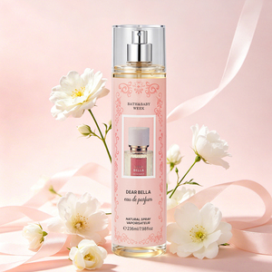 Spray Corporel Parfumé Naturel pour Femme 236ml 7.98oz – Orange, Lys, Jasmin, <span class=keywords><strong>Vanille</strong></span>, Musc – Doux pour <span class=keywords><strong>la</strong></span> Peau, Usage Quotidien - Product Image 4