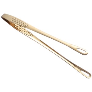 Yuxiang Hardware Products Factory Stainless Steel Barbecue <b>Tongs</b> Korean Style Heavy Duty <b>Kitchen</b> Food <b>Tongs</b> - Product Image 5