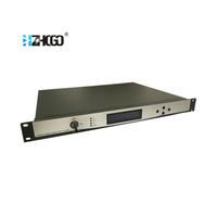 Amplificateur EDFA à fibre optique Hengchi HCEA-4*16 1550nm monomode/multimode pour CCTV, 4 ports, alimentation 48V CC, connecteurs SC/APC/UPC