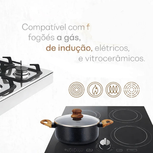 High Quality Ceramic Coated <b>Pot</b> Pan Silicone Glass Lids Soft Touch Handle Non Stick 7 Piece Forged Aluminium Cookware <b>Set</b> - Product Image 4