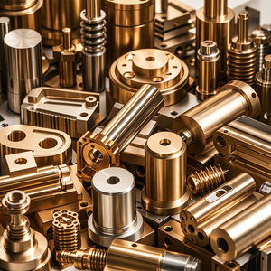 Custom CNC Milling Turning Machining Service Aluminum Copper Bronze Cnc Turning Mechanical Parts Machined Brass Cnc Part