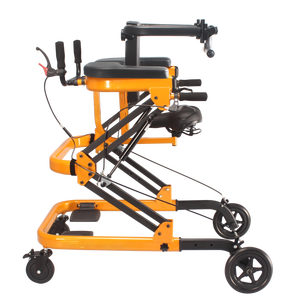 Advanced Standing <strong>Gait</strong> Trainer Adult Rehabilitation <strong>Walker</strong> Dual Gas Spring Adjustable 58-130cm Anti-Tipping Design - Product Image 4