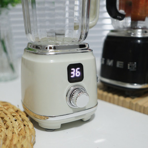 Licuadora Multifuncional de Alta Velocidad Smai con Control de Perilla, Recipiente de Plástico, Exprimidor y Mezclador de Frutas Totalmente Automático para el Hogar - Product Image 2