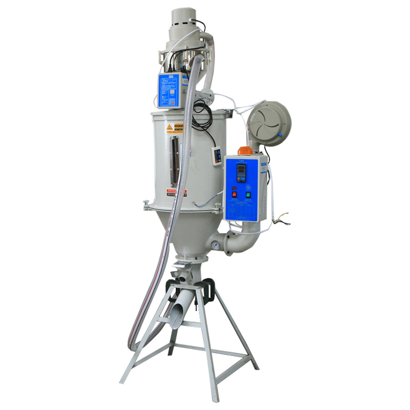 Высококачественное вспомогательное оборудование для осушения пластиковых гранул, перерабатываемая сушильная машина с бункером, сушильная машина