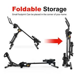 3 في 1 قابلة للطي مدرب رياضي منزلي قابل للفصل من خلال جهاز التجديف لتدريب قوة الجسم الأساسية بسعر الجملة - Product Image 4