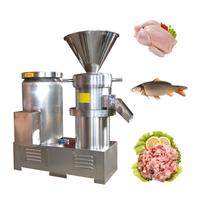 Machine à pâte d'ail multifonctionnelle à haute capacité, machine à tahini de sésame, moulin colloïdal, machine à fabriquer du beurre de cacahuètes